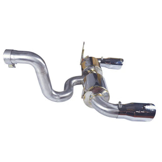 Injen Dual Axle-Back Exhaust System Polished Tips (REAR): Jeep Wrangler JL 2018-2025 2.0/3.6L