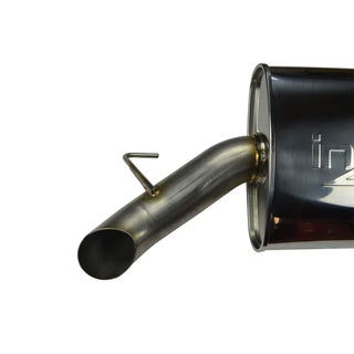 Injen High Tuck Axle Back Exhaust System Oval Muffler (REAR): Jeep Wrangler JL 2018-2025 2.0/3.6L