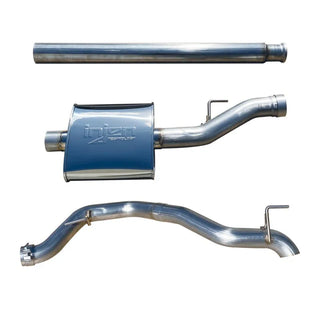 Injen Single High Tuck Catback Exhaust System: Jeep Gladiator JT 2020-2023 3.6L