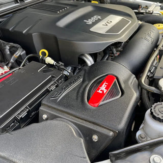 Injen Evolution Cold Air Intake System Oiled Filter (FRONT): Jeep Wrangler JK 2012-2018 3.6L
