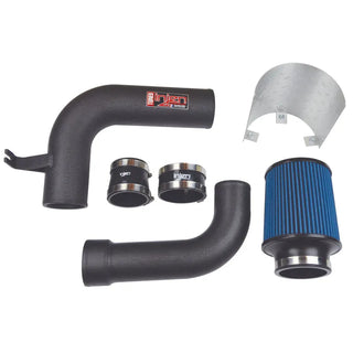 Injen Wrinkle Black PowerFlow Cold Air Intake System (F&R): Dodge Ram 1500 2009-11 3.7L