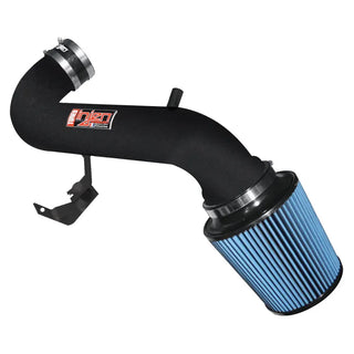 Injen Wrinkle Black PowerFlow Cold Air Intake System (F&R): Jeep Grand Cherokee / Durango 2011-23 5.7L VVT HEMI