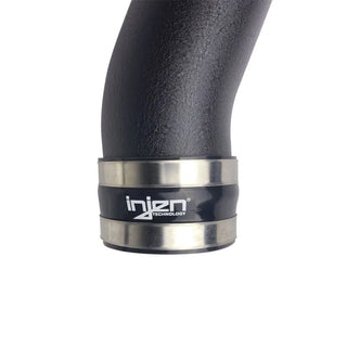 Injen PowerFlow Cold Air Intake System Wrinkle Black (F&R): Jeep Grand Cherokee / Durango 3.6L 2016-21 / 16-23