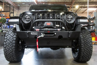 ICON Front Impact Bumper Mid Width Wings: Jeep Wrangler (18-22) / Gladiator (20-22)