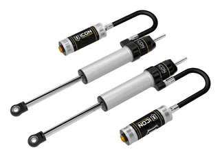ICON 2.5 Series Front and Rear Shocks (PAIR): Jeep Wrangler JK 2007-2018