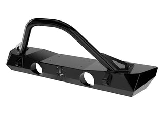 ICON Pro Series Front Bumper (FRONT): Jeep Wrangler JK 2007-2018 w/ Bar and Tabs
