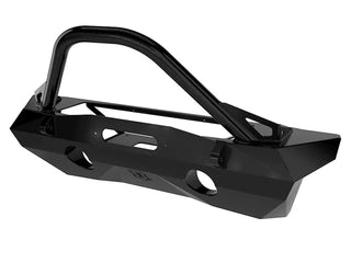 ICON Pro Series Front Bumper Rec Winch Mount: Jeep Wrangler JK (07-18) w/ Bar and Tabs