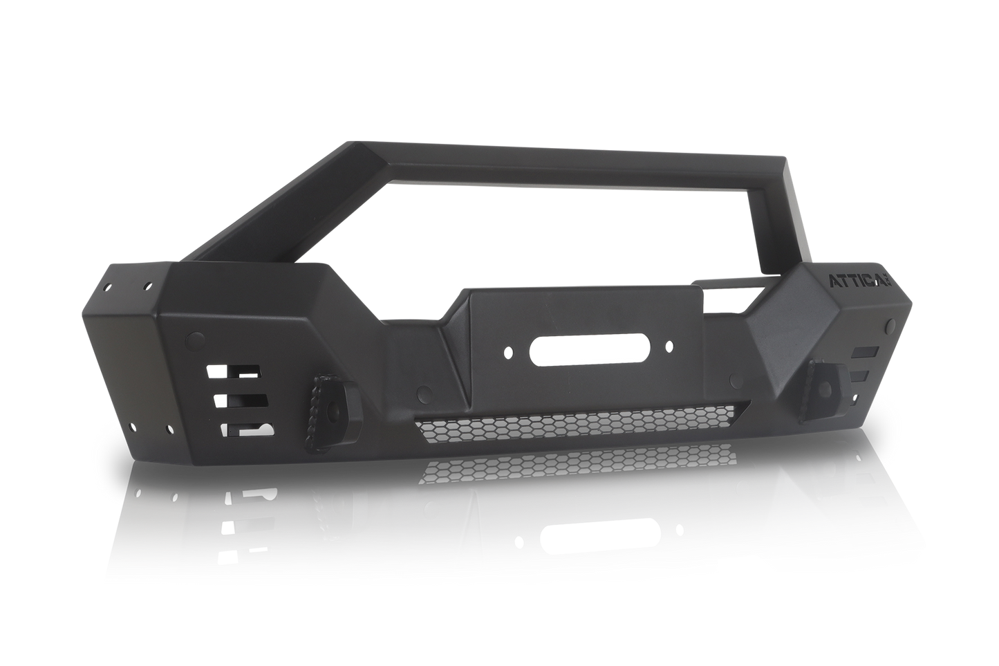 Attica 4x4 Frontier Series Front Bumper: Jeep Wrangler 2018-2024