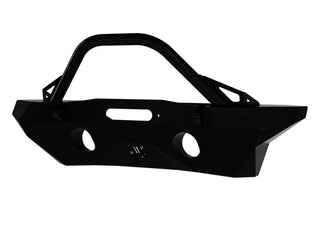 ICON Pro Series Mid Width Front Recessed Winch Bumper (FRONT): Jeep Wrangler (07-18) - Black