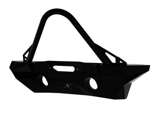 ICON Pro Series Mid Width Front Recessed Winch Bumper (FRONT): Jeep Wrangler (07-18) - Black