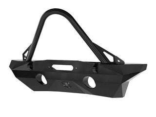 ICON Pro Series Mid Width Front Recessed Winch Bumper (FRONT): Jeep Wrangler (07-18) - Black
