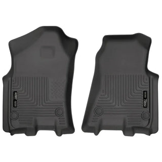 Husky Liners Black Front Row WeatherBeater Floor Liners: Ram 1500 2019-2025