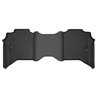Husky Liners Black WeatherBeater 2nd Seat Floor Liner: Ram 2500 / 3500 2019-2024