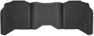 Husky Liners Black X-Act Contour Floor Liner (2ND SEAT): Fits Dodge / Ram (09-24)