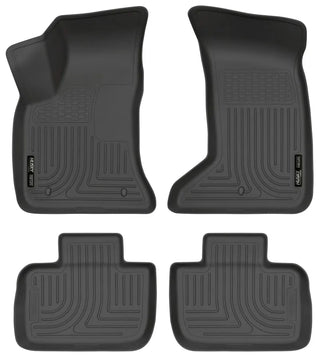 Husky Liners Black WeatherBeater Combo Floor Liners (F&R): Chrysler 300 / Dodge Charger (11-23)