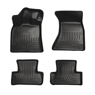 Husky Liners Black WeatherBeater Combo Floor Liners: Chrysler 300 / Dodge Charger 2011-2023