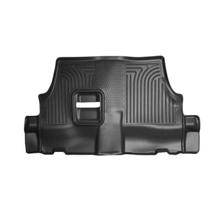 Husky Liners Black WeatherBeater Floor Liners (2ND ROW): Dodge Durango (11-24) w/ 3rd Row Seat