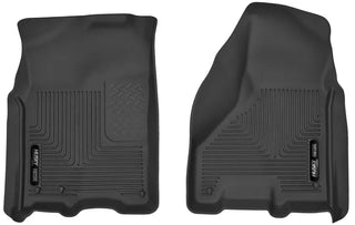 Husky Liners Black X-Act Contour Front Floor Liners (FRONT): Fits Dodge / Ram (09-24) - Black