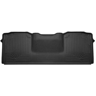 Husky Liners Black WeatherBeater 2nd Seat Floor Liners: Dodge Ram 2500 (2010) / Ram 3500 (2010-2019)
