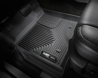 Husky Liners Black X-Act Contour 2nd Row Floor Liners: Fits Dodge Ram / Ram 2500 / Ram 3500 (02-26)