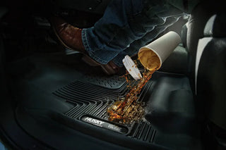 Husky Liners Black X-Act Contour Center Hump Floor Liner: Fits Dodge Ram / Ram (09-24)