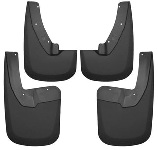 Husky Liners Black Mud Guards (F&R): Fits Dodge Ram / Ram w/ OE Fender Flares (09-23)