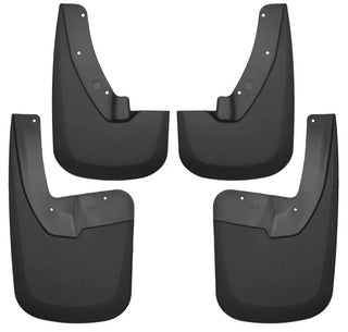 Husky Liners Black Mud Guards (F&R): Fits Dodge Ram / Ram w/ OE Fender Flares (09-23)