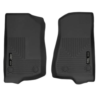 Husky Liners Black Front Floor Liners: Jeep Gladiator (20-24) / Wrangler (18-24)