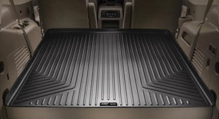 Husky Liners Black WeatherBeater Rear Cargo Liner: Jeep Wrangler 2018-2024
