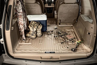 Husky Liners Black WeatherBeater Rear Cargo Liner: Jeep Wrangler 2018-2024