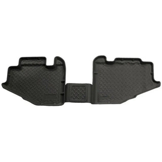 Husky Liners Black Classic Style 2nd Row Floor Liners: Jeep Wrangler 1997-2006