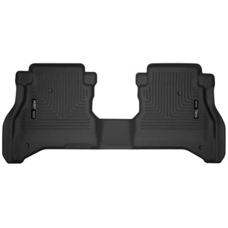 Husky Liners Black X-Act Contour Floor Liner (2ND SEAT): Jeep Gladiator 2020-2024