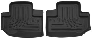 Husky Liners Black 2nd Row Floor Liners: Jeep Wrangler (2011-2017) / Wrangler JK 2018