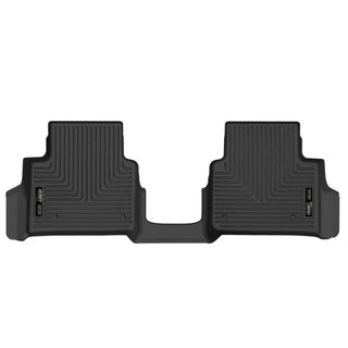 Husky Liners Black X-act Contour Rear Floor Liner: Jeep Grand Cherokee L 2021-2024