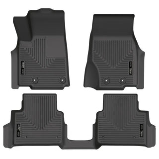 Husky Liners WeatherBeater Floor Liner (F&R): Jeep Grand Cherokee L / Grand Wagoneer L (21-24)