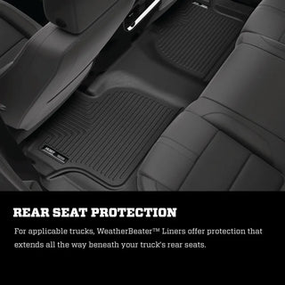 Husky Liners Black Weatherbeater Floor Liners (F&R): Fits Jeep (22-24) - Black