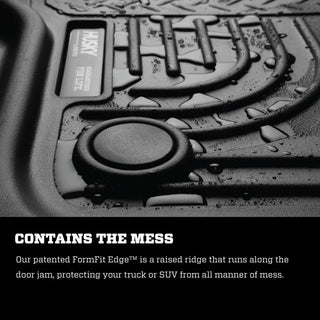 Husky Liners Black Weatherbeater Floor Liners (F&R): Fits Jeep (22-24) - Black