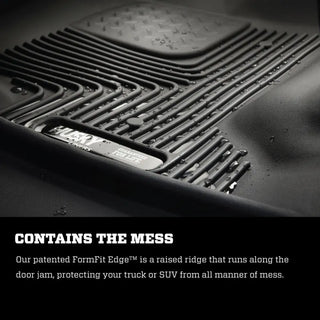 Husky Liners X-ACT 2nd Seat Floor Liner: Jeep Grand Cherokee L 2021-2024 w/ 2nd Row Bench Seats