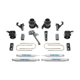 Fabtech 5in Basic System w/ Performance Shocks: Ram 3500 2013-2018 w/ Factory Radius Arms