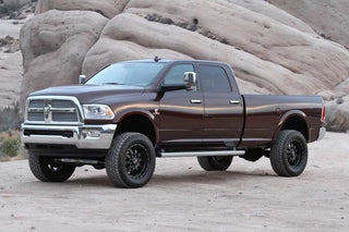 Fabtech 5in Radius Arm System w/ DL Shocks: Ram 3500 2013-2016 w/ Factory Radius Arms