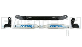 Fabtech Dirt Logic 2.25 Steering Stabilizer Single: Jeep Wrangler (2007-2008)