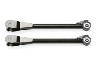Fabtech Short Control Arm Front Upper Links (FRONT): Jeep Wrangler (07-17) / JK (18) w/ Poly Ball Joints