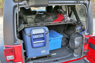 Fabtech Interior Cargo Rack: Jeep Wrangler (07-17) / Wrangler JK (18)