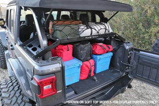 Fabtech Interior Cargo Rack: Jeep Wrangler 2018-2024