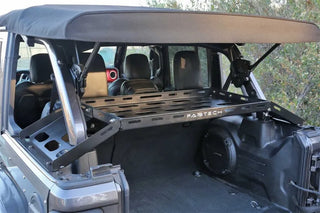 Fabtech Interior Cargo Rack: Jeep Wrangler 2018-2024