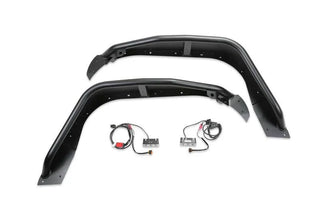 Fabtech Steel Tube Front Fenders: Jeep Gladiator (20-24) / Wrangler (18-24)