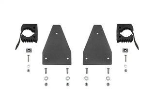Fabtech Cargo Rack Shovel Mount Kit: Jeep Gladiator 2020-2021