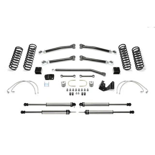 Fabtech 3in Trail II Coilovers: Jeep Wrangler (07-17) / JK (18) w/ DLSS Shocks