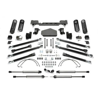 Fabtech 5in Crawler LT w/ DLSS Shocks: Jeep Wrangler (07-17) / JK (18)