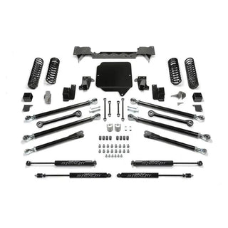 Fabtech 3in Crawler (4-Door) w/ Stealth: Jeep Wrangler 2018-2021